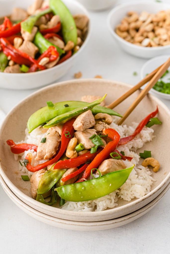 Garlic Chicken Stir Fry