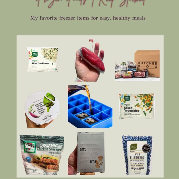 Freezer Foods I Keep Stocked