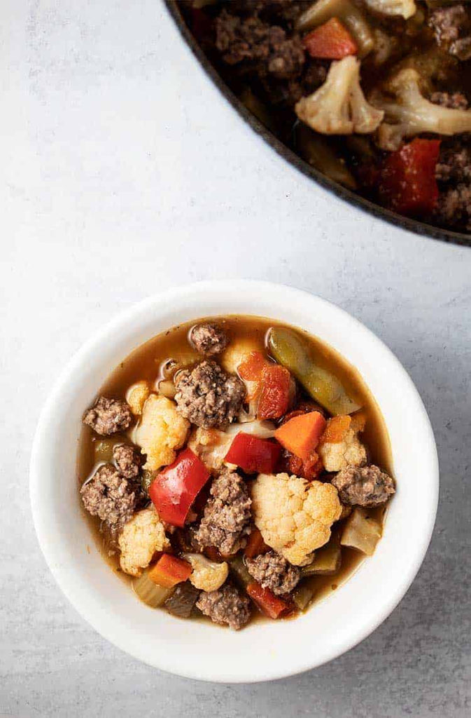 Keto Vegetable Beef Soup