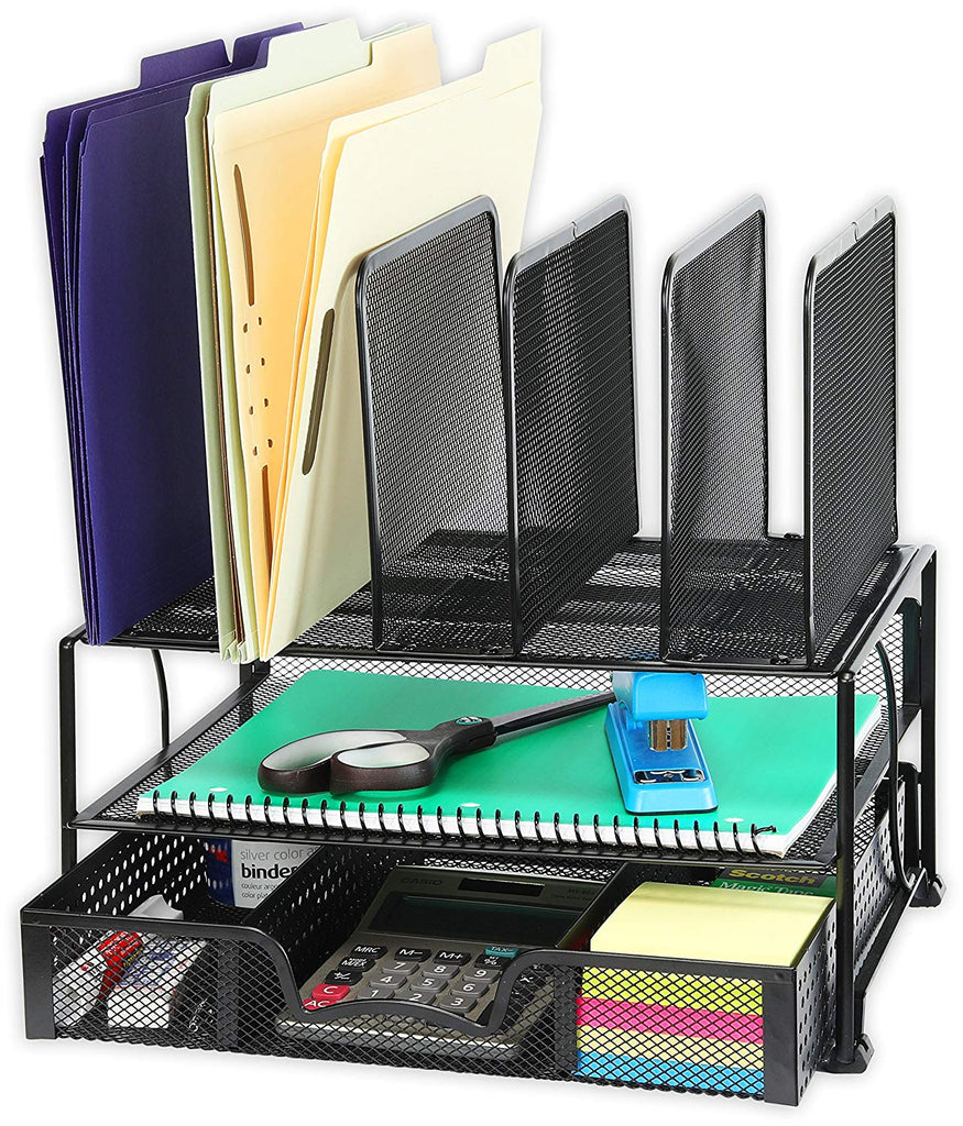 30 Desk Shelves For Organizing Every Type of Workstation in 2021