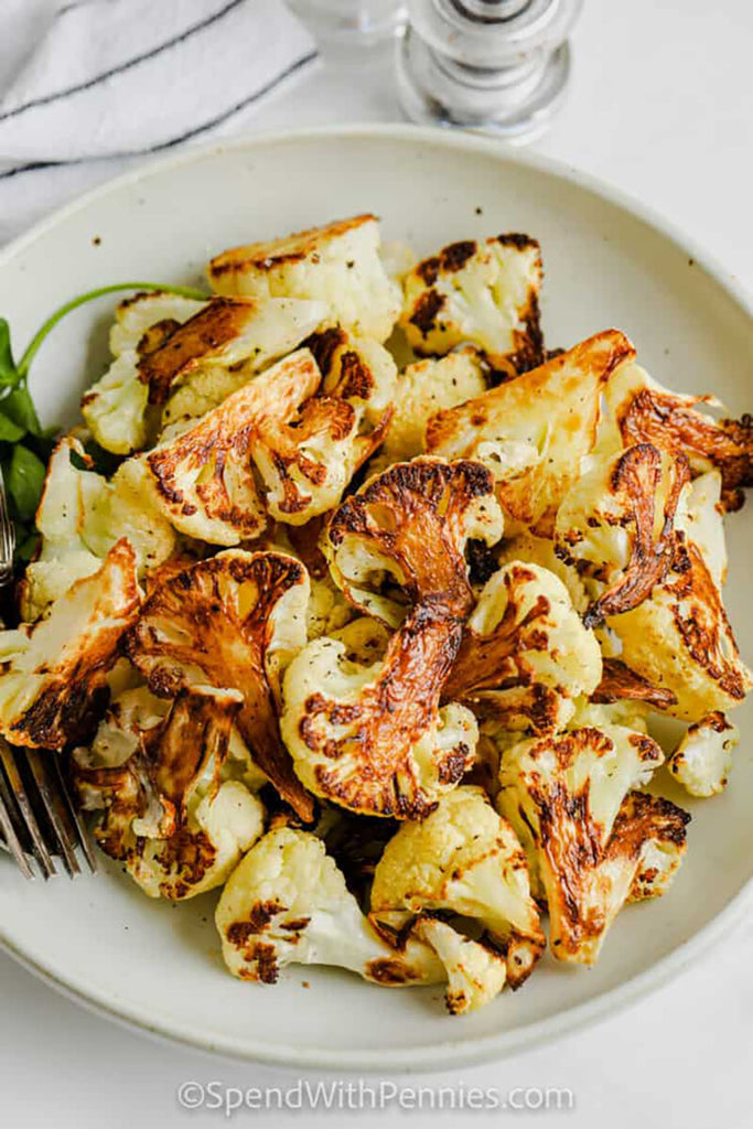 The BEST Crispy Roasted Cauliflower