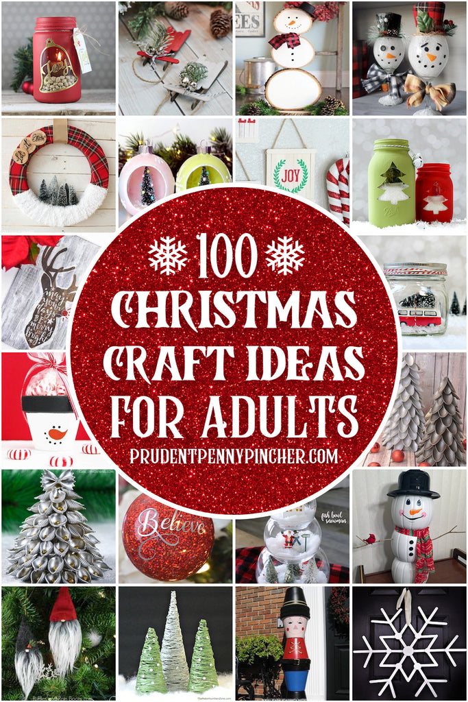 These Christmas crafts for adults will get you in the holiday spirit! From DIY christmas ornaments to DIY Christmas decorations, there are plenty of cute christmas craft ideas to choose from. Many of the supplies for these DIY Christmas decor ideas...