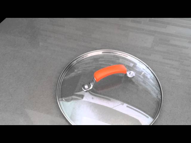 An easy and free way to store your pot lids.