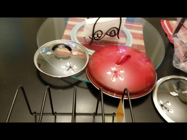 Neat-O NATO kitchen Bakeware Pot Lid Rack Holder Organizer