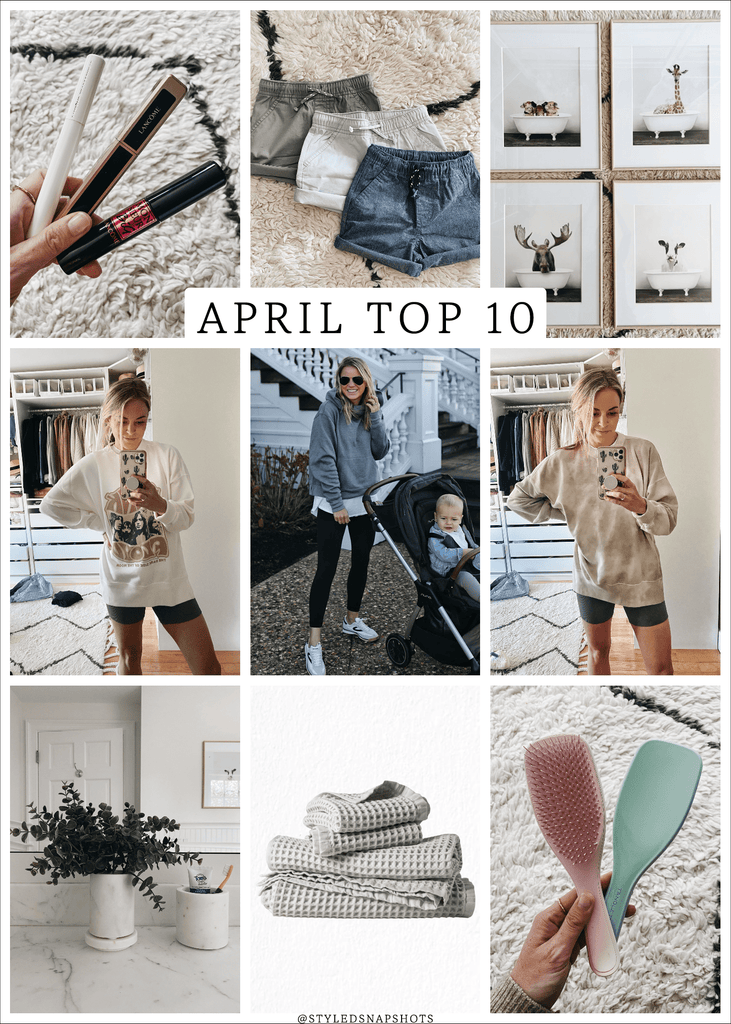 Another month behind us and another top 10 round up to share! It’s always so fun to see what you guys are shopping for and loving