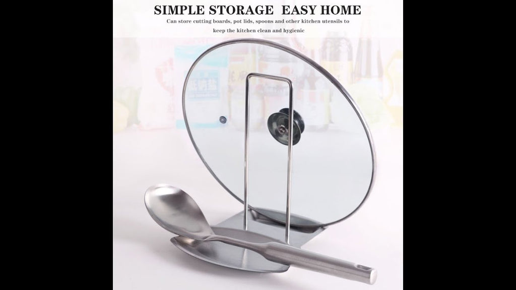 Detachable Stainless Steel Pot Lid Shelf Holder Organizer Holder Kitchen Storage Tool by Kevin Liu (1 year ago)
