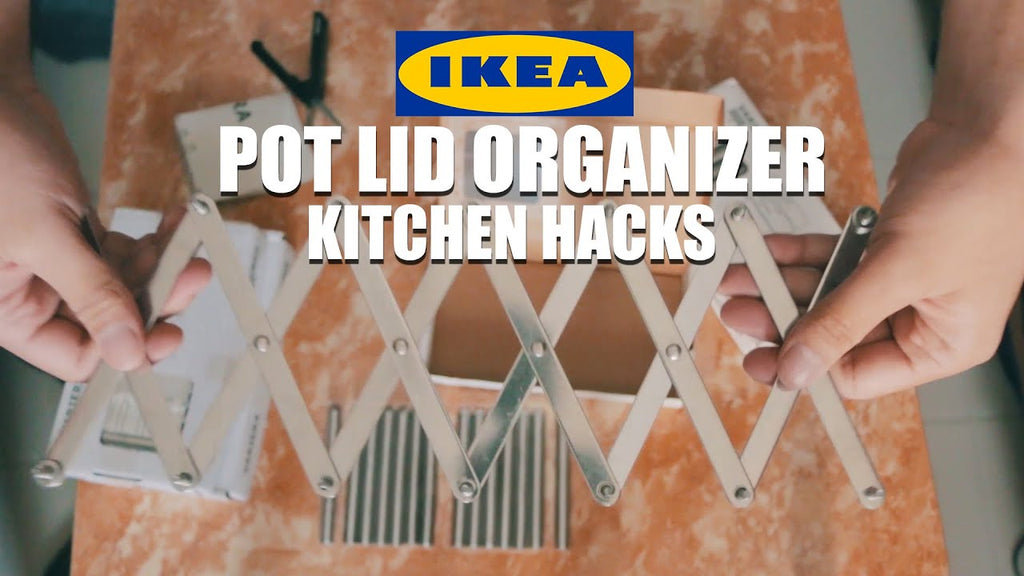 Kitchen Hacks | Variera Pot Lid Organizer from IKEA by Nicethingsjoe (1 year ago)