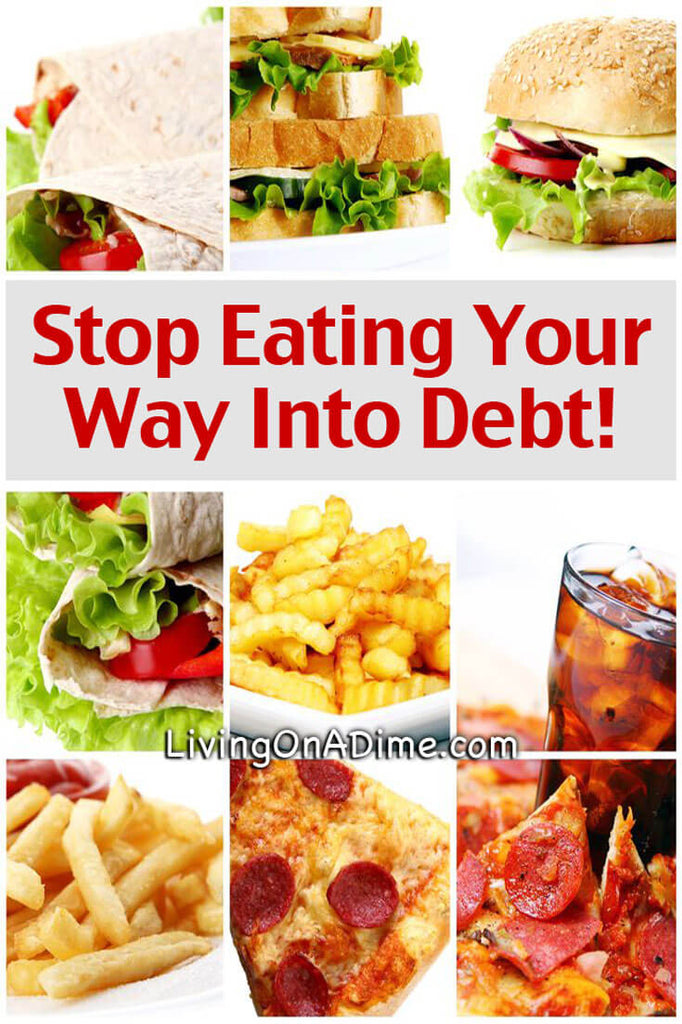 Eating out is among the of the top causes of personal debt