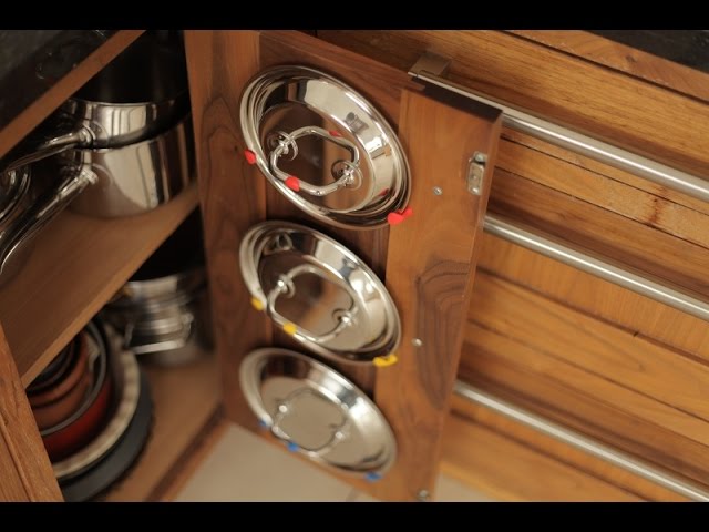 At last – a solution for those messy kitchen cupboards! h