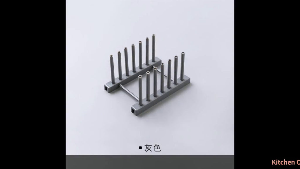Kitchen Organizer Pot Lid Rack Stainless Steel Spoon Holder Shelf Cooking Dish by Me Of Gadgets (1 year ago)