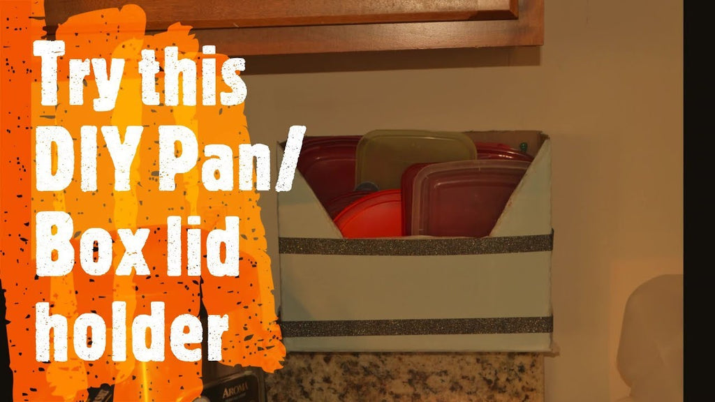 DIY Pan Lid Holder