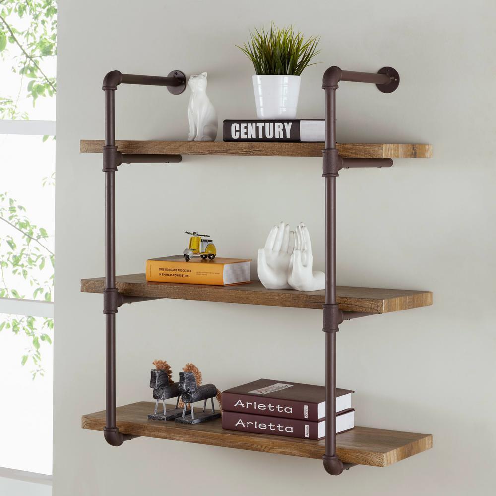 Gloriously Metal Pipe Shelves