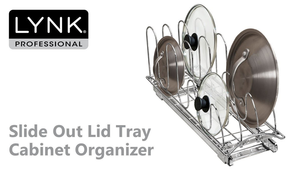 Lynk Professional Roll Out Pan Lid Holder and Pull Out Kitchen Cabinet Organizer Rack by LYNK (1 year ago)