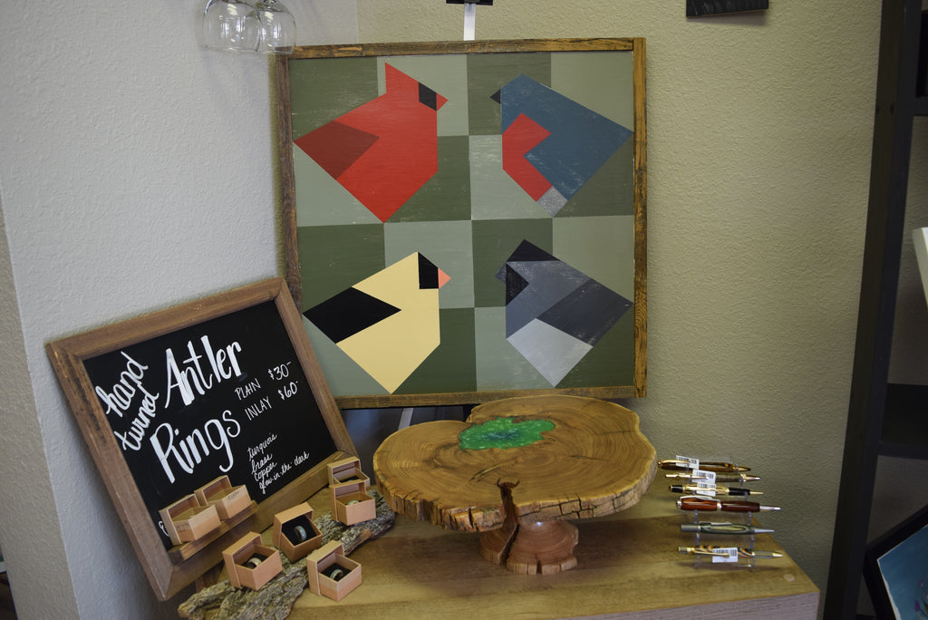 Erin Butler turns junk into artistic creations