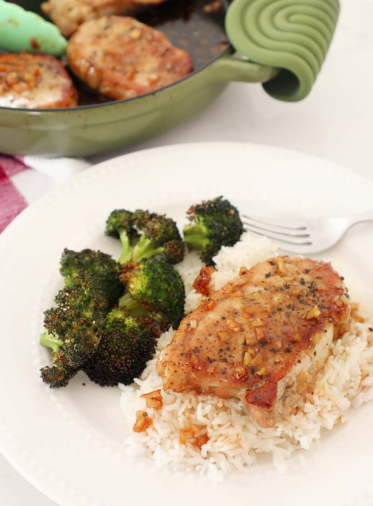 The Best Honey Garlic Pork Chops Recipe