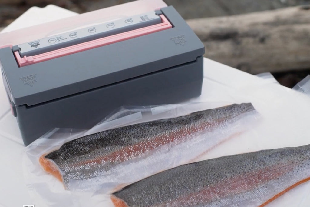 PacBak Cooler Transforms Into Fish-Cleaning Table, Vacuum-Sealing Station