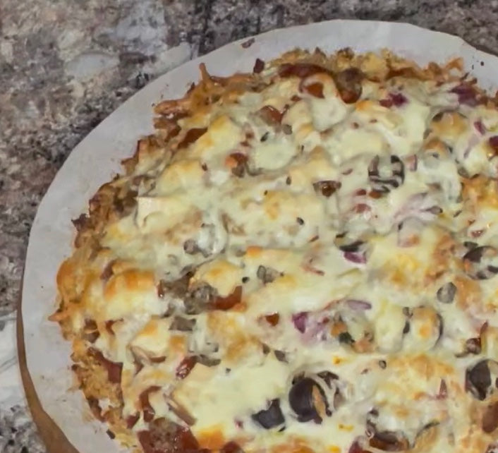 cauliflower crust pizza