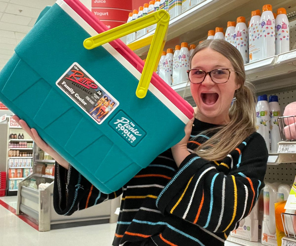 Target Has This Igloo 25-Quart Retro Picnic Cooler for Only $39.99 Shipped