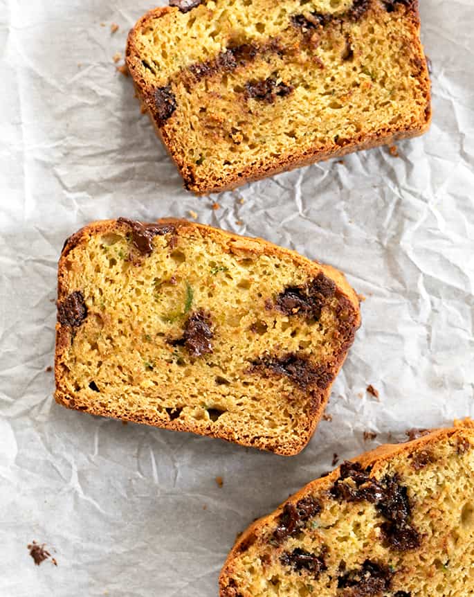 Gluten Free Zucchini Bread | Moist, Tender, Naturally Dairy-Free!