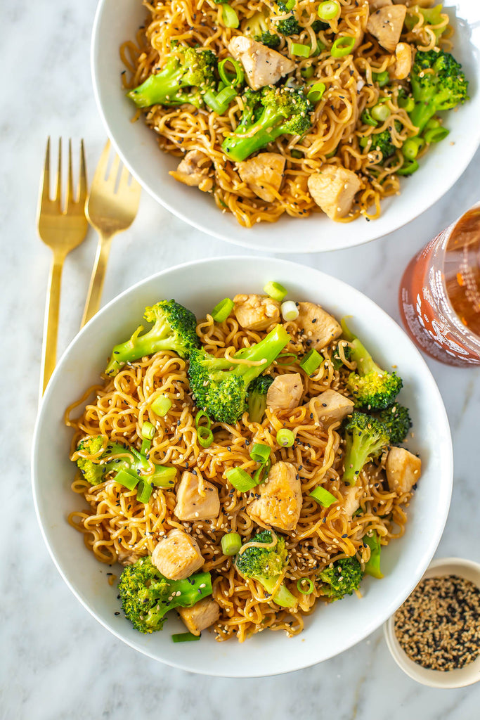 Chicken Ramen Stir Fry {Easy 30-Minute Meal}