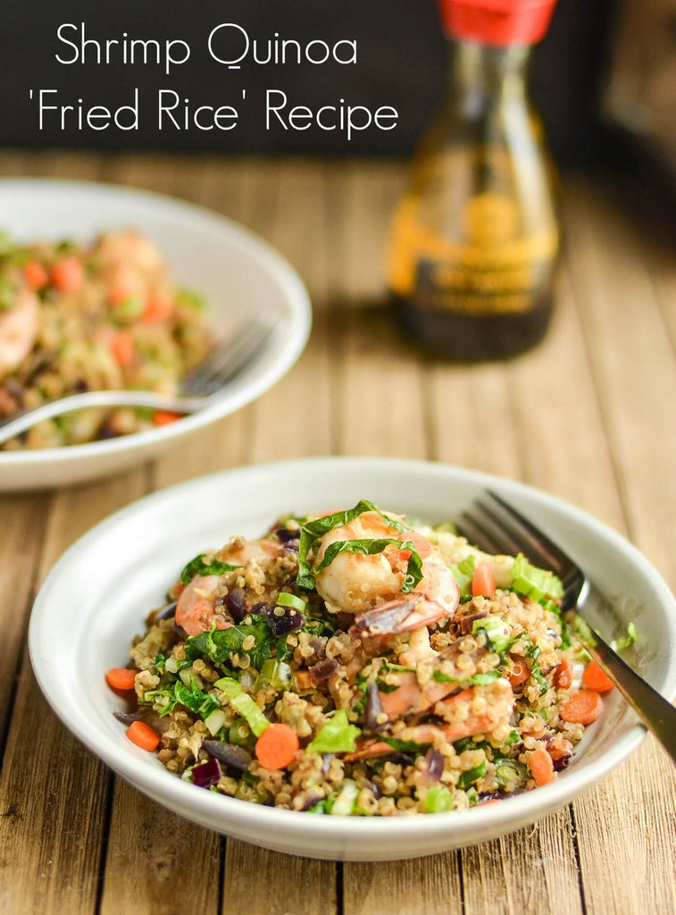 Shrimp Quinoa Fried Rice Recipe (Easy and Filling)