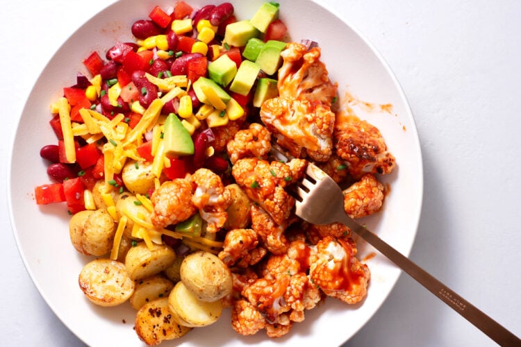 BBQ Cauliflower Bowl