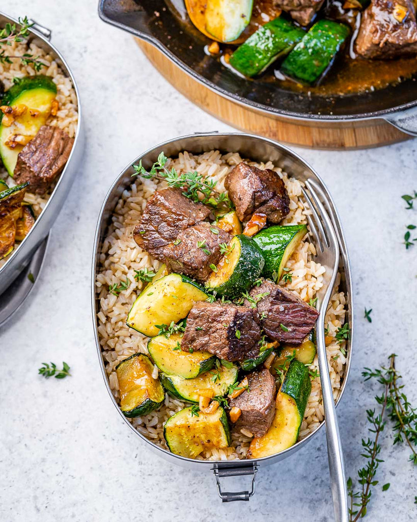Beef and Zucchini Skillet