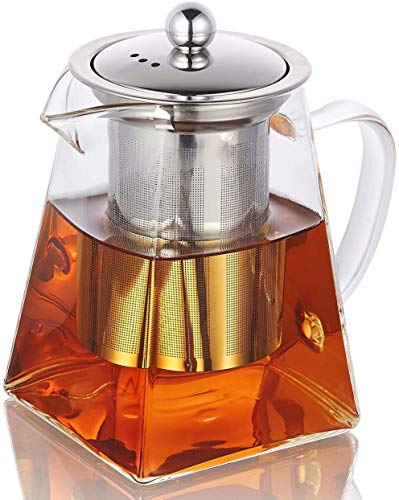 Top 24 for Best Glass Teapot With Stainless Steel Infuser | Teapots