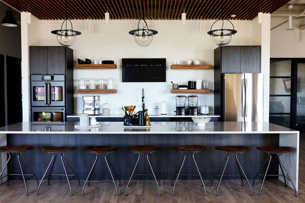 Get the Look: Clean Simple Eats Office Kitchen