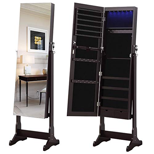 Best 17 Jewelry Armoire With Mirrors