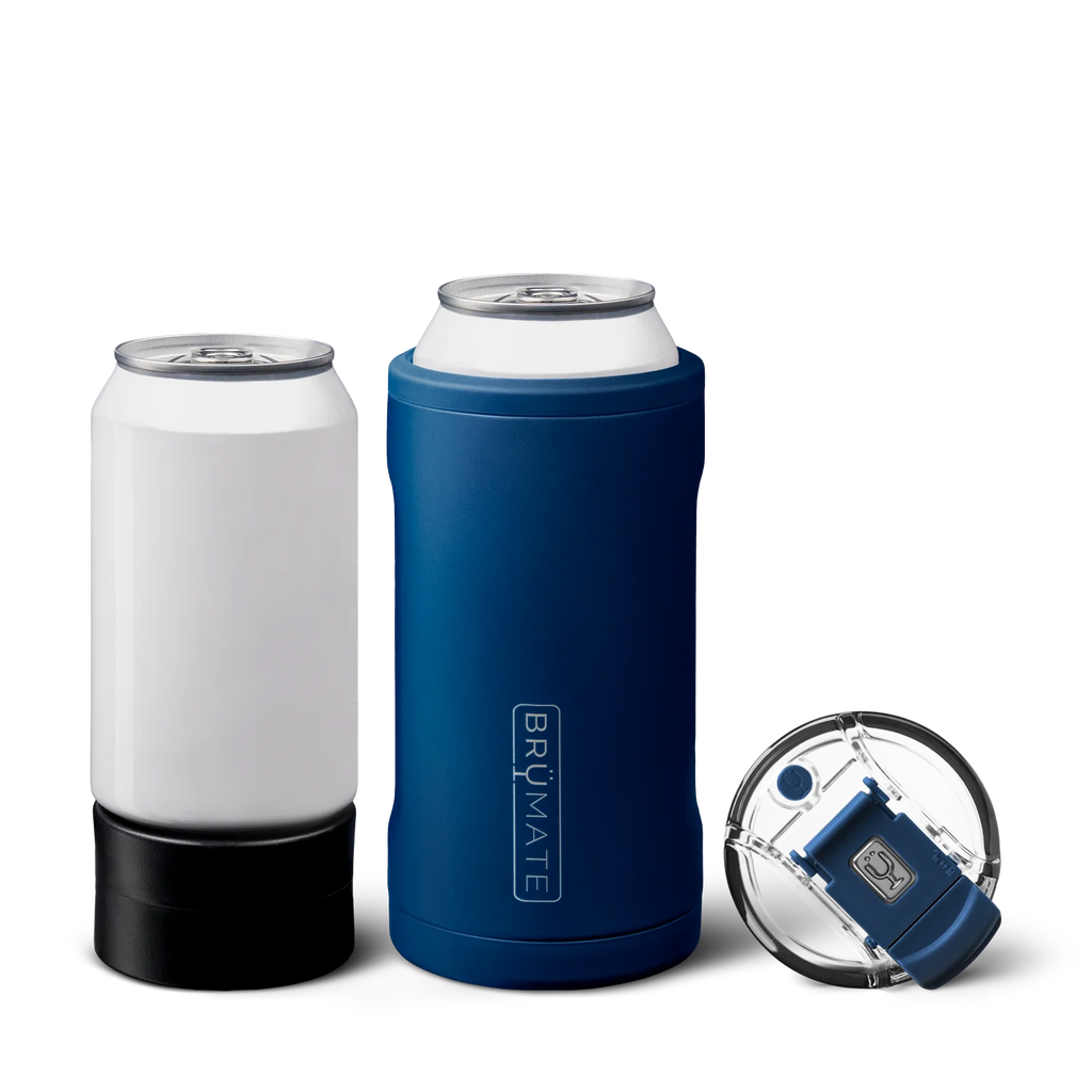 Hopsulator - Insulated 3-in-1 Can Cooler - Matte Navy