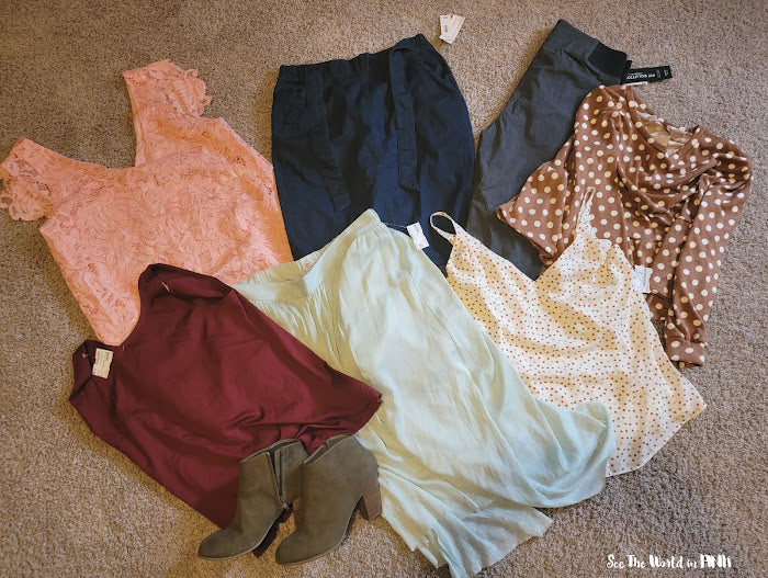 Five on Friday - Thrifting Finds, Month of Vegetarian/Pescatarian Meals, New Walmart Shoes, Poshmark Find, and Spring 2023 SampleSource