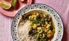 About £1 a portion: one-pan chickpea curry recipes from Rukmini Iyer