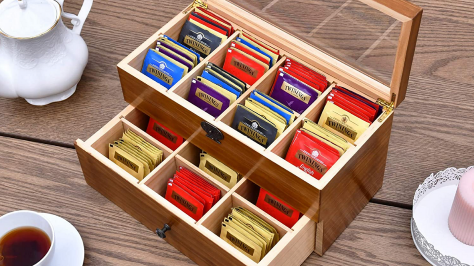 These 7 Tea Organizers Are a Game-Changer For Your Kitchen Organization