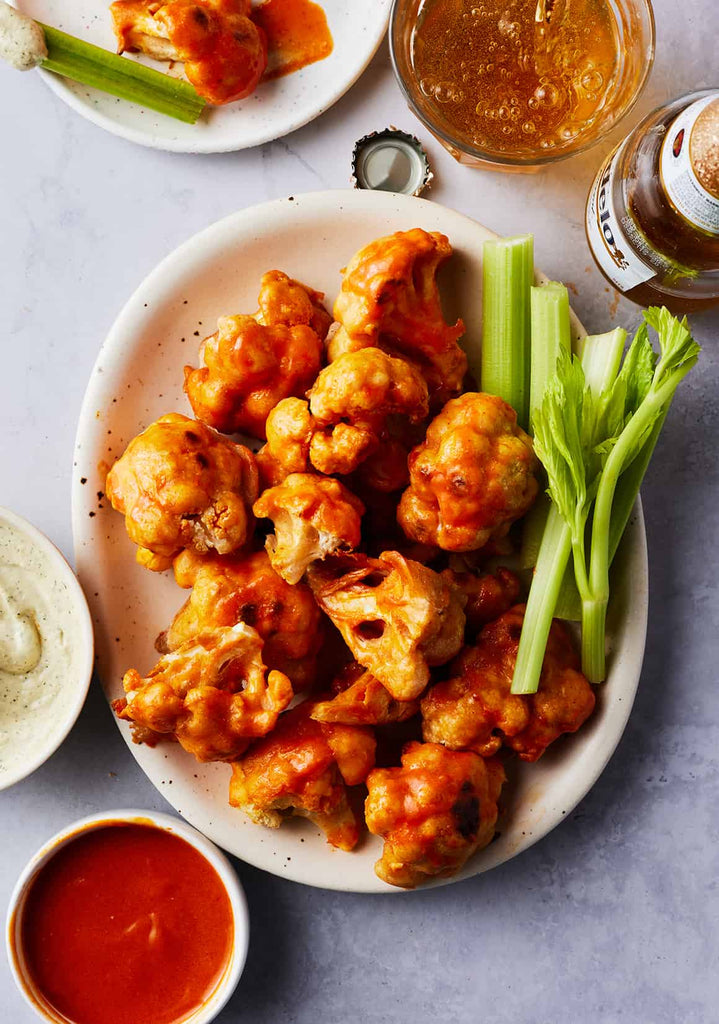 Air Fryer Buffalo Cauliflower
