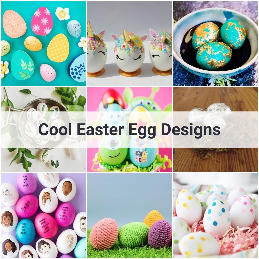 75 Cool Easter Egg Designs to Have Fun with Your Family