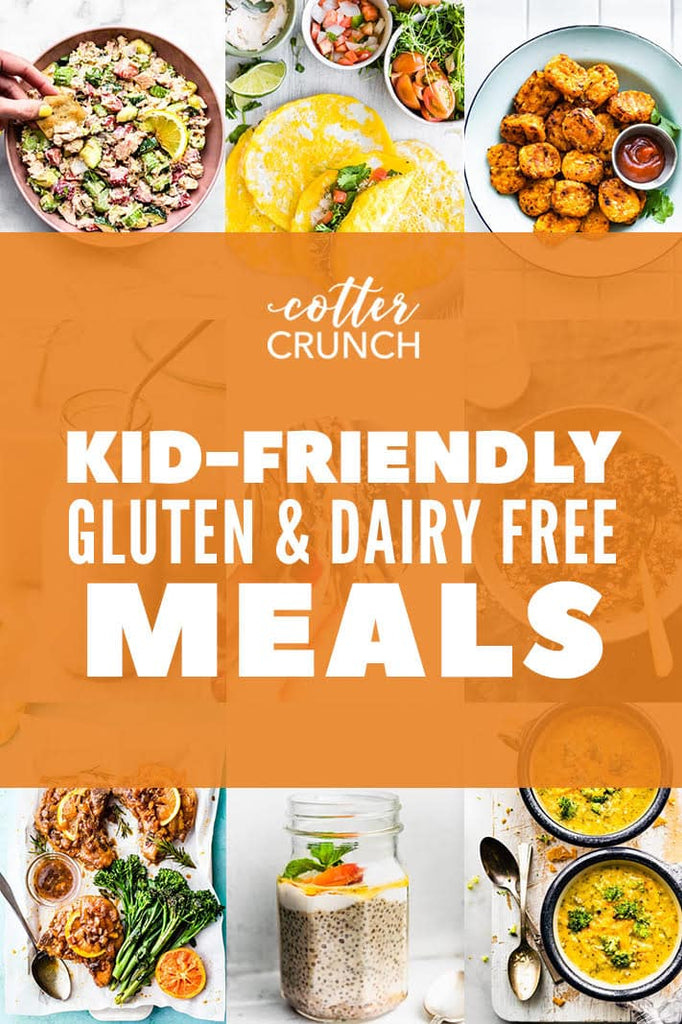 Kid Friendly Gluten Free Dairy Free Recipes + Grocery List
