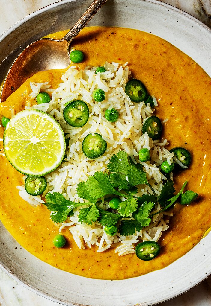 Cauliflower Curry Purée