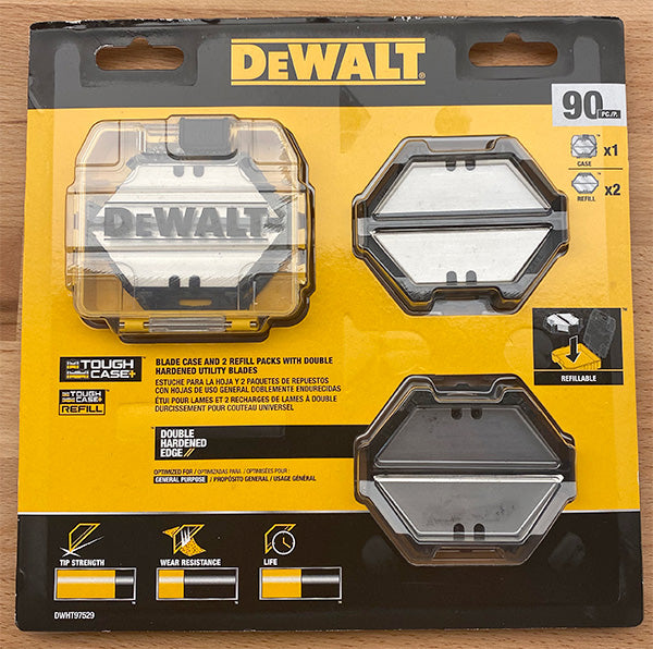 Thoughts on Dewalt ToughCase Utility Knife Blade Case & Refills