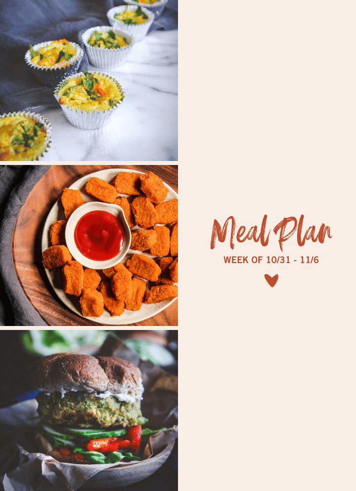 Weekly Meal Plan 11/7/22 – 11/13/22
