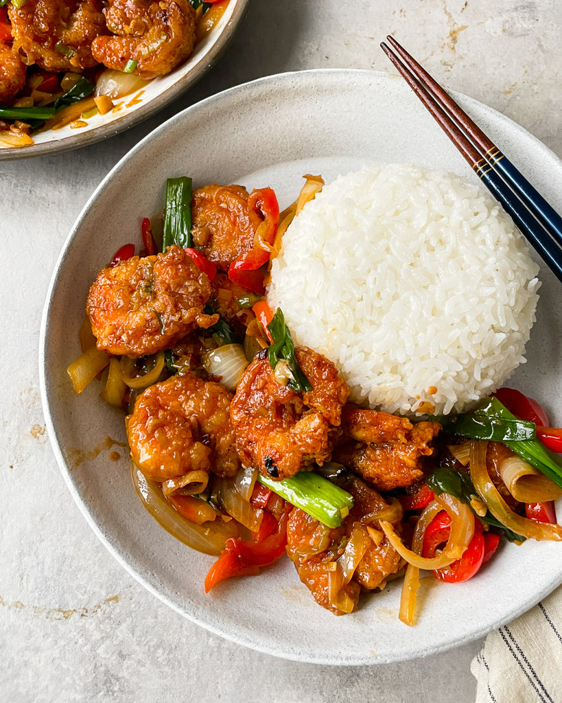 Mala Shrimp Stir Fry – grain-free