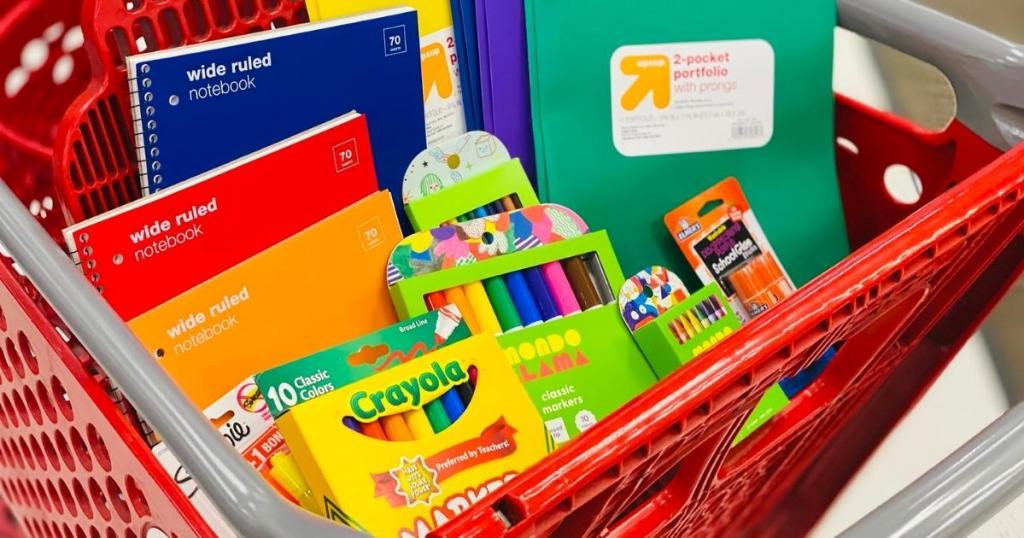 Up to 85% Off Target School Supplies | Crayons from 20¢, Pencils from 40¢, & More!