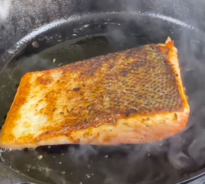 Best Blackened Salmon With Sautéed Shrimp