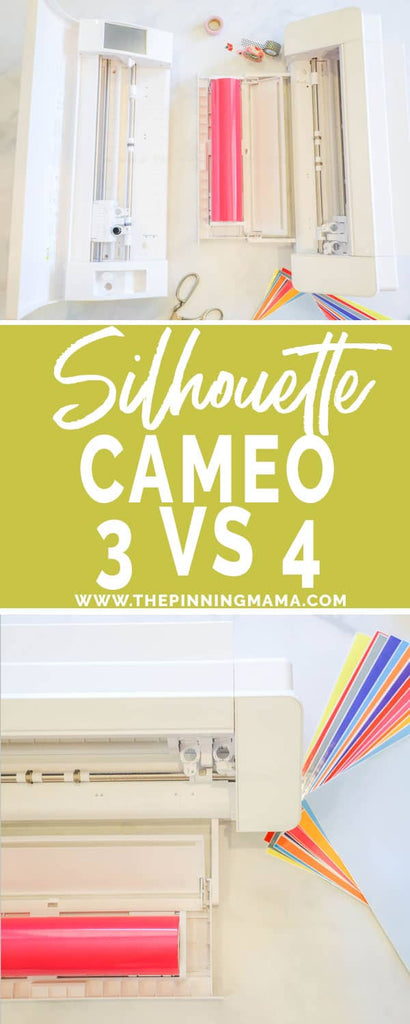 Silhouette Cameo 4 vs Cameo 3- Whats the Difference?