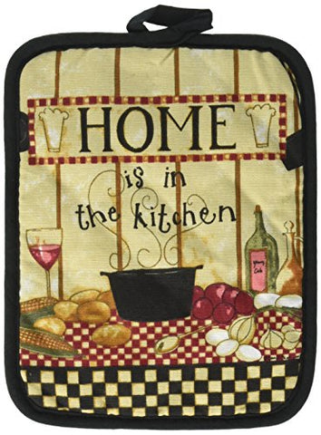 Kay Dee Designs Cotton Potholder, Home is in The Kitchen
