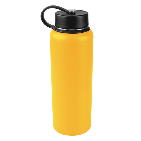 Tahoe Trails 40 oz Double Wall Vacuum Insulated Stainless Steel Water Bottle, Mango