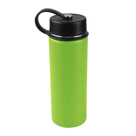 Tahoe Trails 20 oz Double Wall Vacuum Insulated Stainless Steel Water Bottle, Green