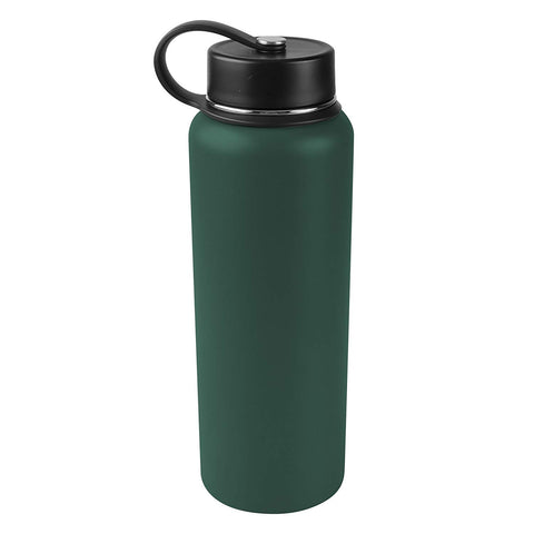 Tahoe Trails 40 oz Double Wall Vacuum Insulated Stainless Steel Water Bottle, Jasper