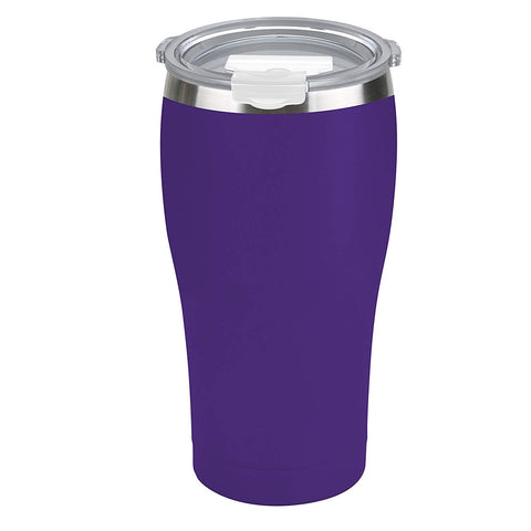 Tahoe Trail Stainless Steel Tumbler Vacuum Insulated Double Wall Travel Cup With Lid (purple, 10oz)