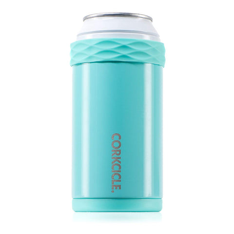 Corkcicle Arctican - Stainless Steel Insulated Can & Bottle Holder, Gloss Turquoise